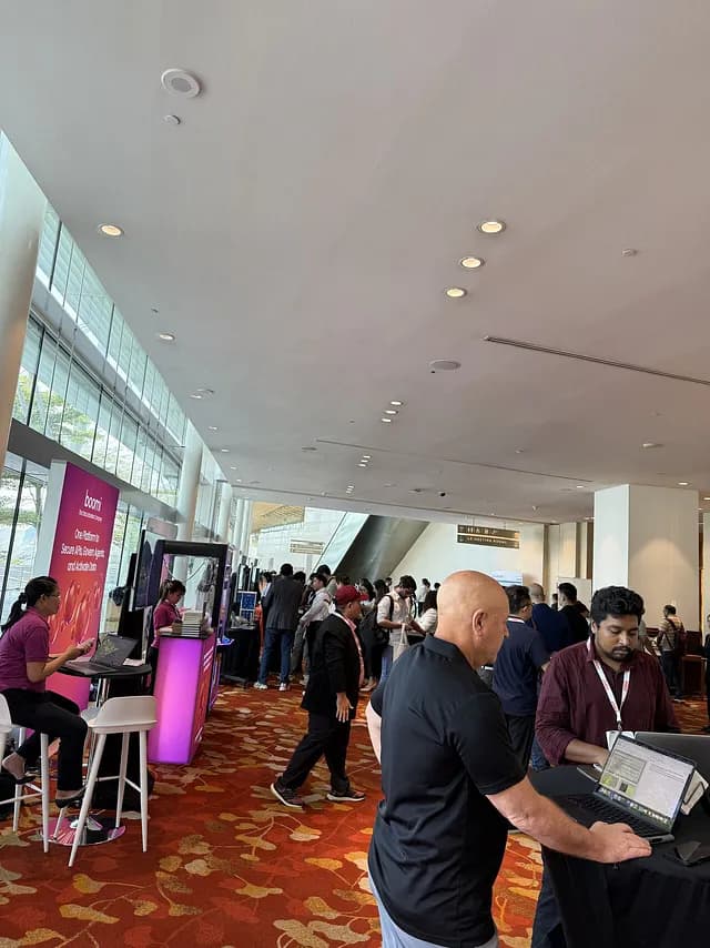 At the GraphQL Booth