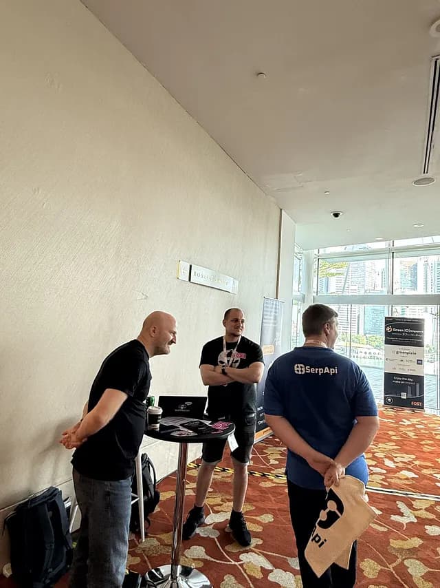 API Days Singapore conference floor